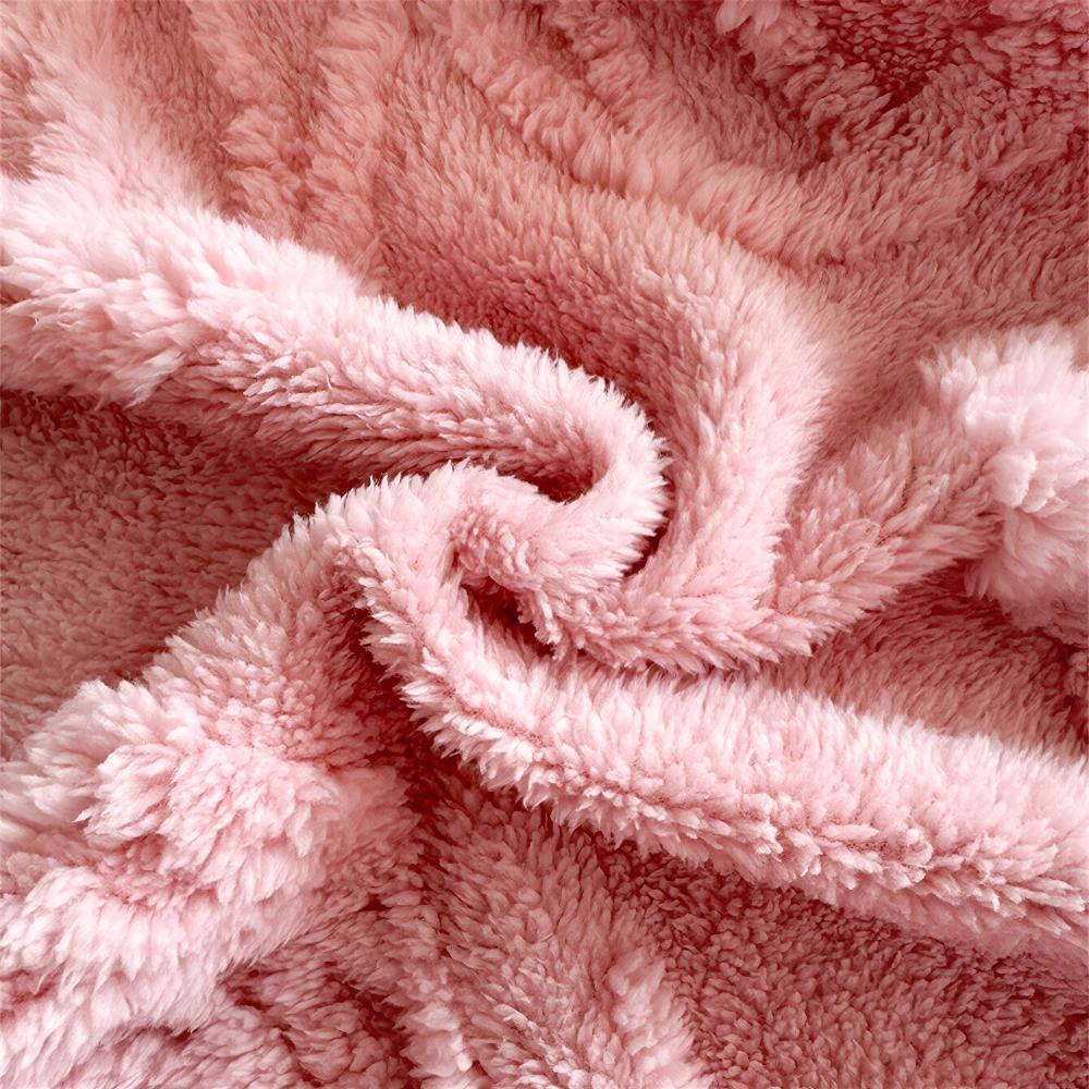 Vlinder Jacquard Flanellen Deken