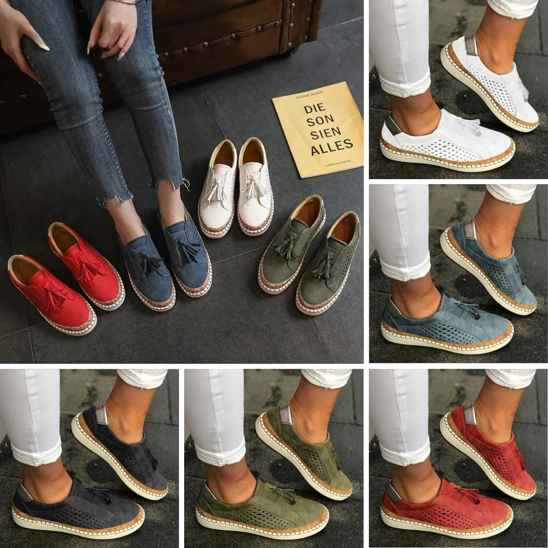 Ademend Stijlvol Comfort Schoenen voor Elke Dag