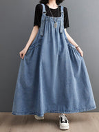 Losse Denim Draagjurk