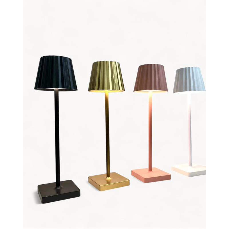 LumiPort - Draadloze LED Tafellamp met USB-oplaadfunctie
