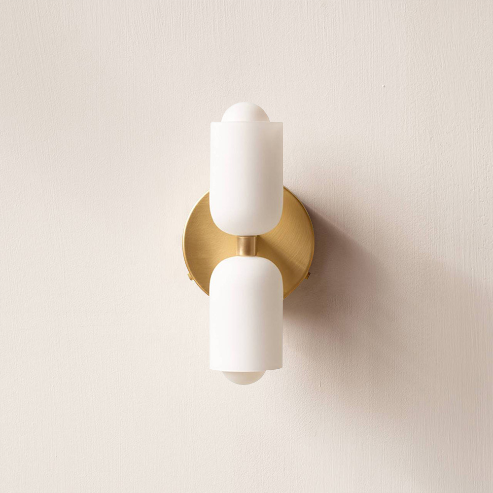 Moderne Dubbele Wandlamp Voor Slaapkamer Met Verstelbare Koppen