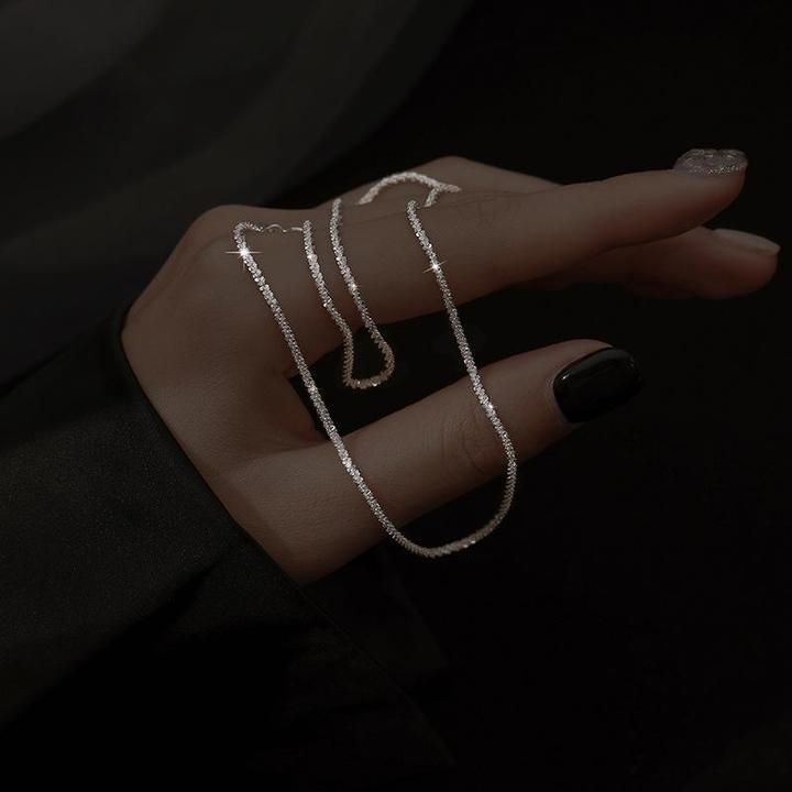 Minimalistische Zilveren Sterrenlicht Halsketting Set voor Elegante en Trendy Looks met Tijdloze Luxe en Veelzijdige Styling Opties