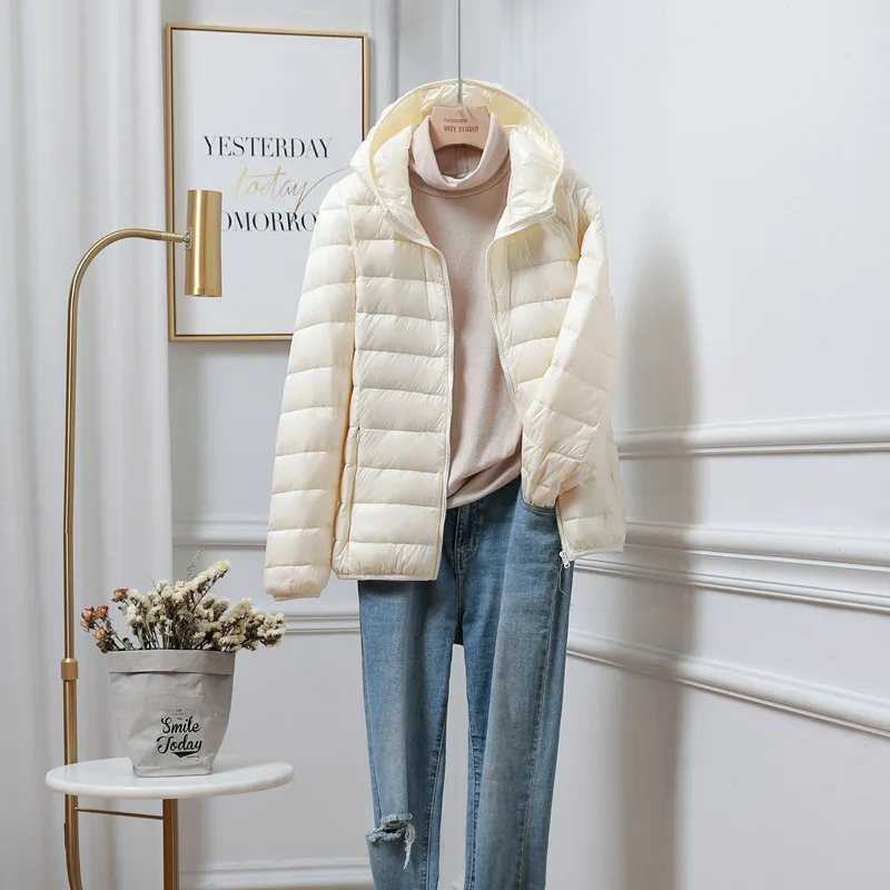 Chāme - Dames Puffer Jacket - Lichtgewicht en met Kap