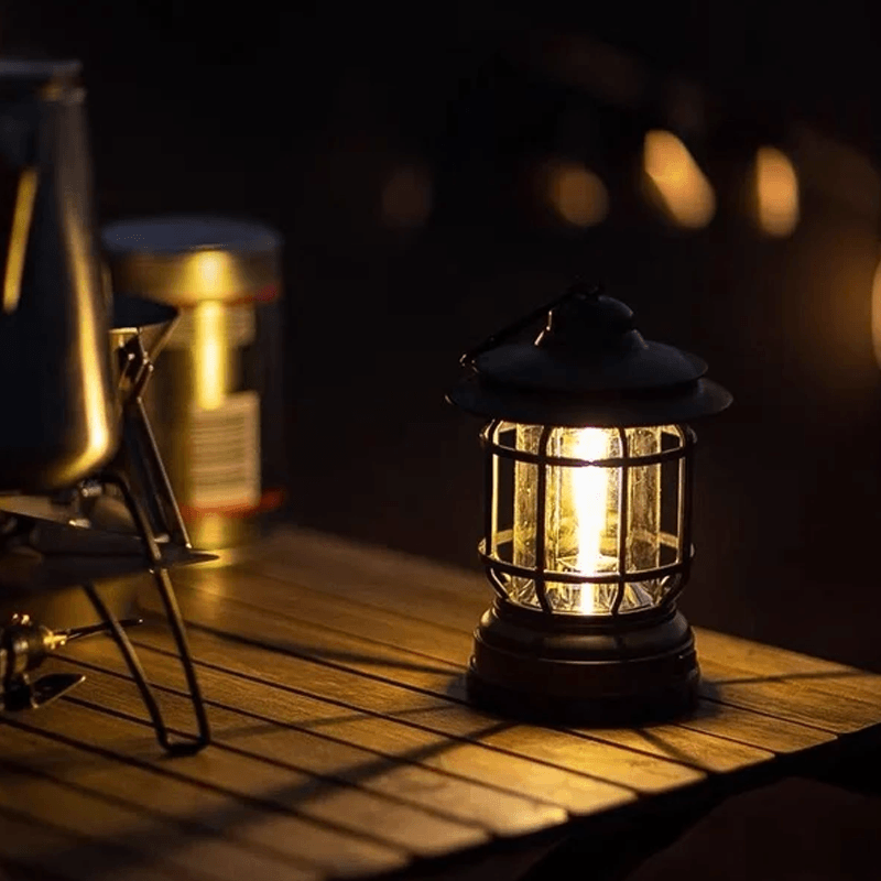 RetroLight - Draagbare Vintage Campingleucht