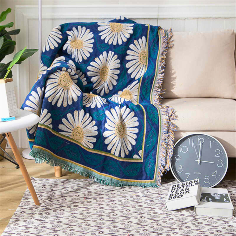 Bohemian Shiragiku Tassel Katoenen Breikleed