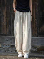Casual Losse Linnen Broek