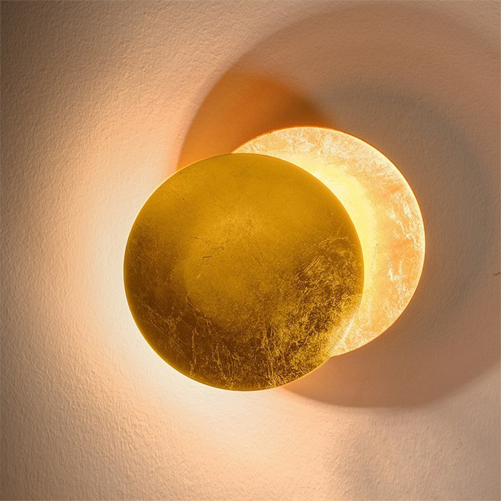 Creativiteit Rotatable Ronde Maan Wandlamp voor Slaapkamer en Woonkamer