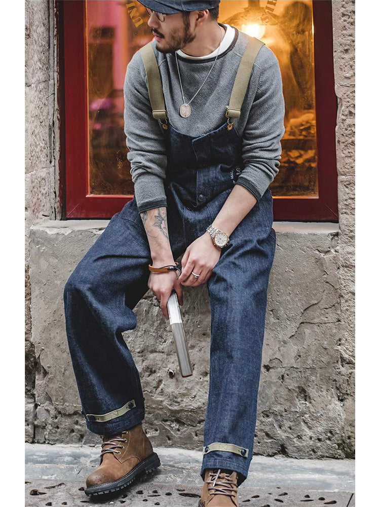 Amerikaanse Retro Stijl Marine Deck Overalls