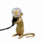 MouseCharm - Speels Art Deco Nachtlampje met Muizenbasis