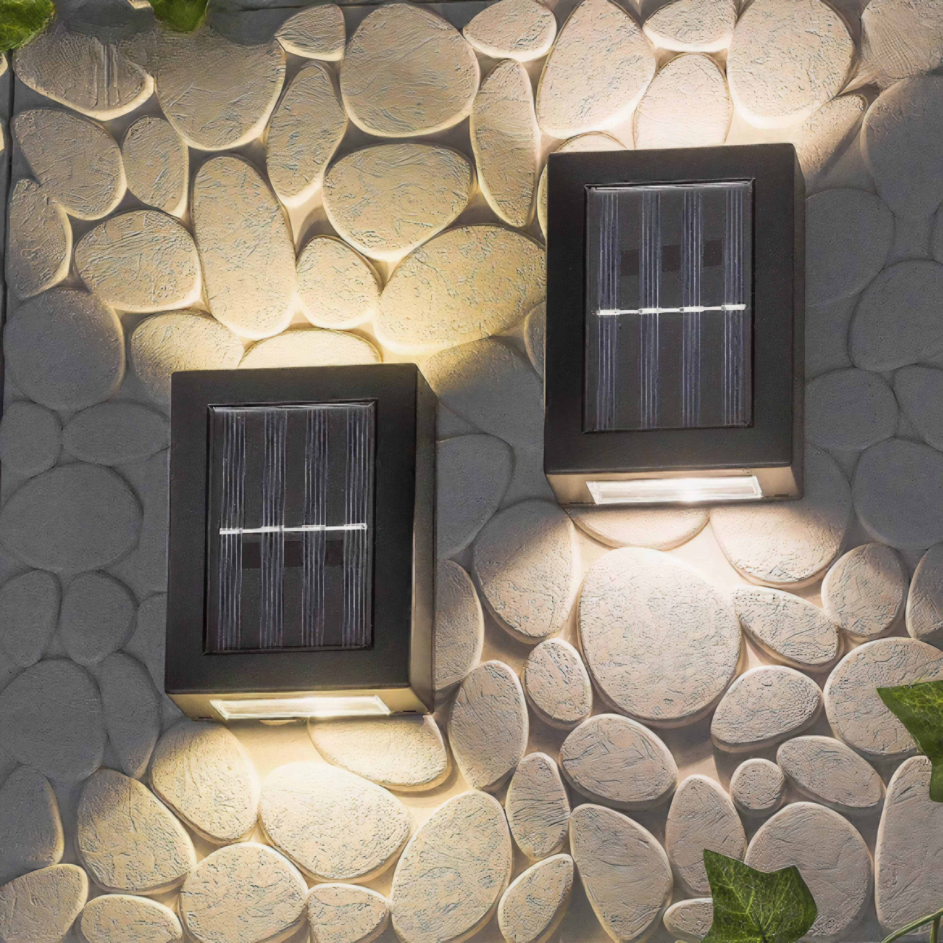SolarLuxe I LED Wandlamp op Zonne-energie – Automatische Werking