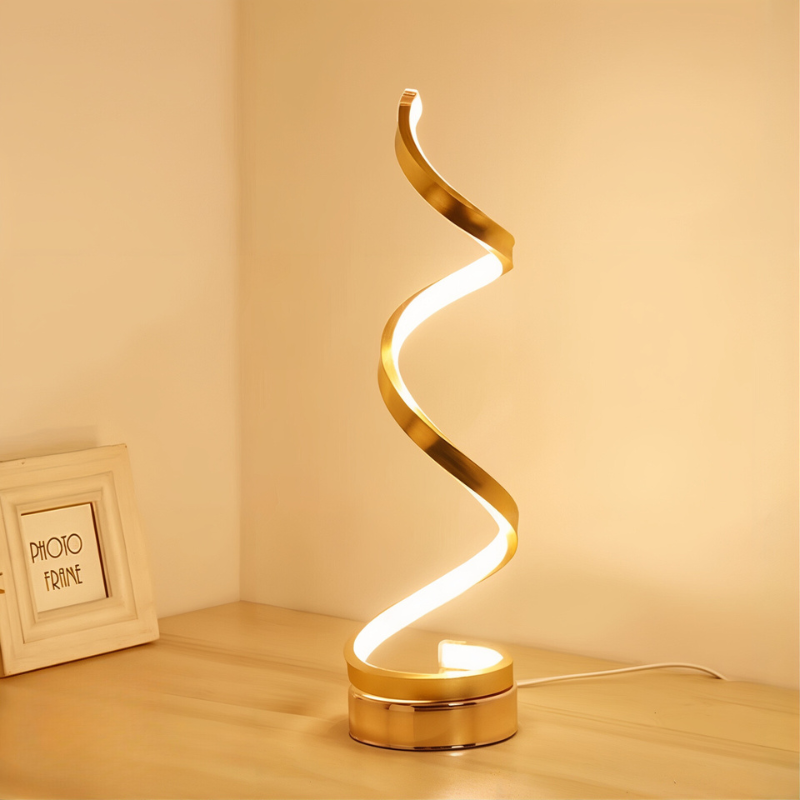Glowspiral I Sfeervolle LED Tafellamp