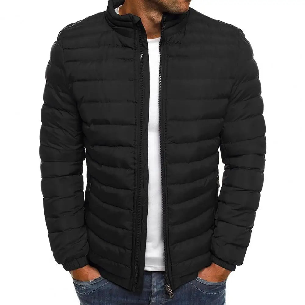 Heren Winter Puffer Jas – Warme Gewatteerde Winterjas