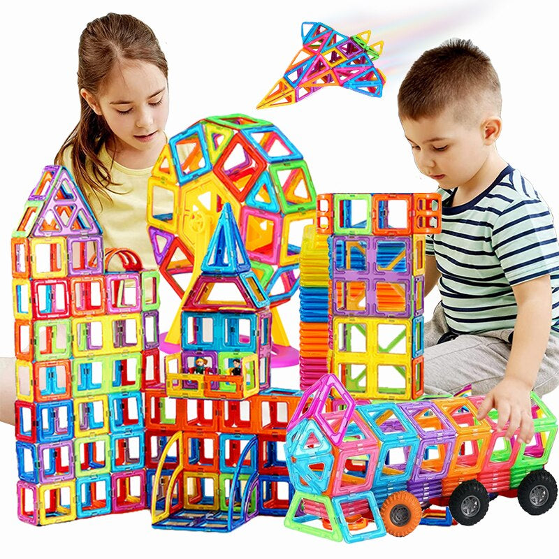 Magnet Building Blocks - laat uw creativiteit de vrije loop - Magnetische bouwstenen