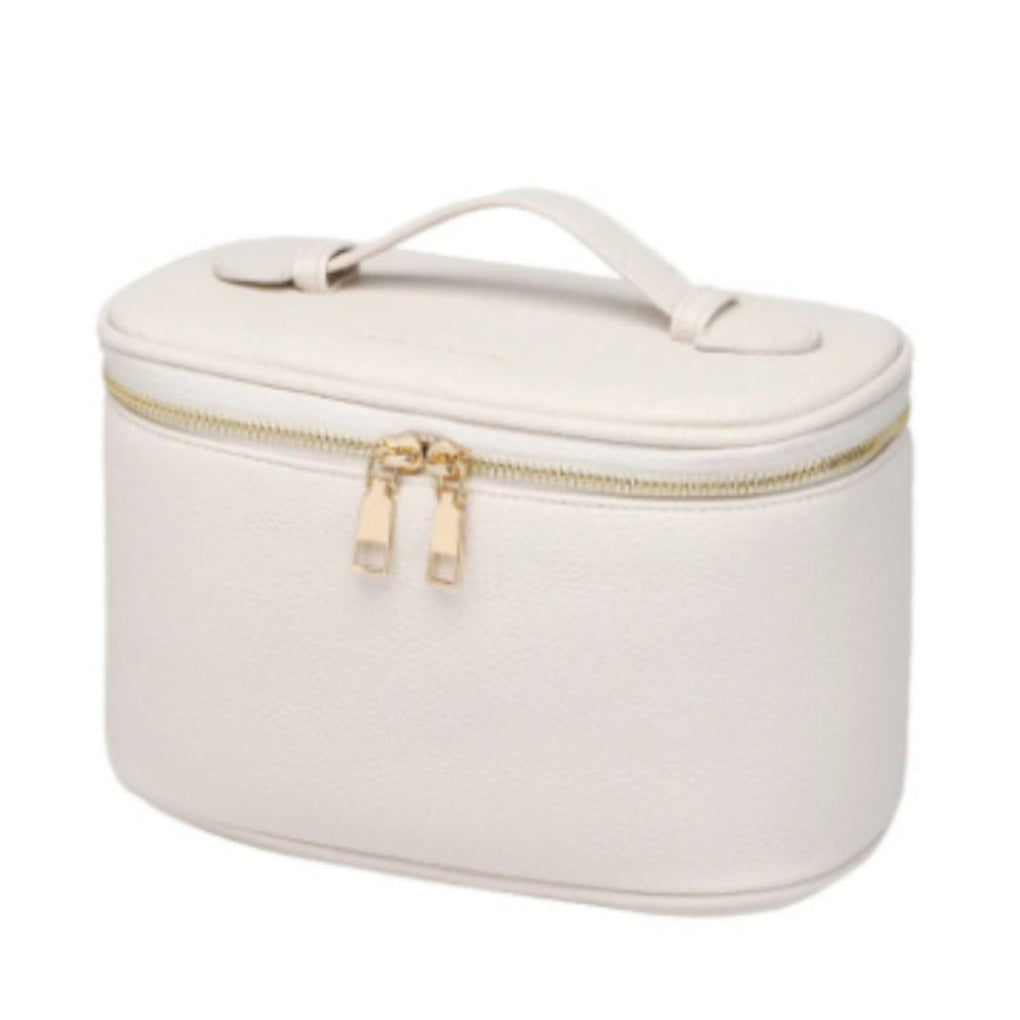 Leren Cosmetica Tas Leren Cosmetica Etui Reizen Thuisgebruik