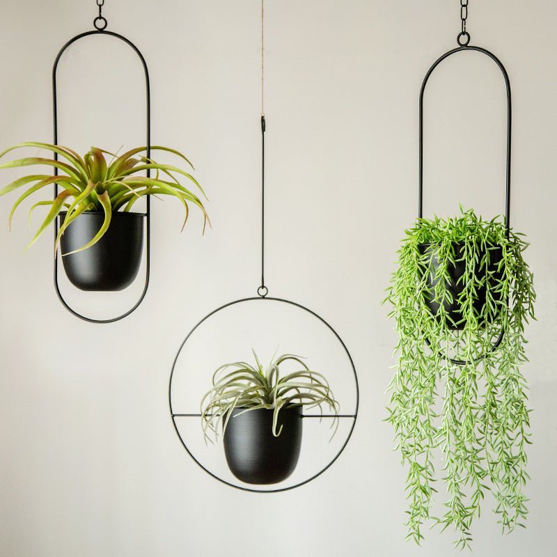 Hangende Bloempot Metalen Ketting Voor Elegante Uitstraling