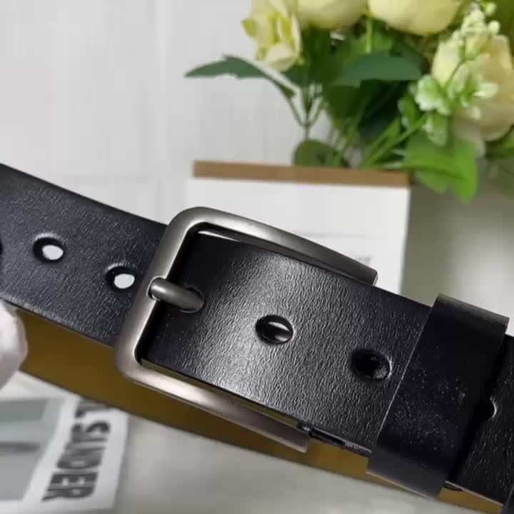 1 echte ronde leren riem 6