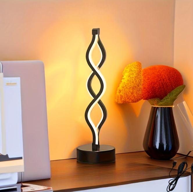 SilverWave - Aluminium LED Bureaulamp met Dimbare Verlichting