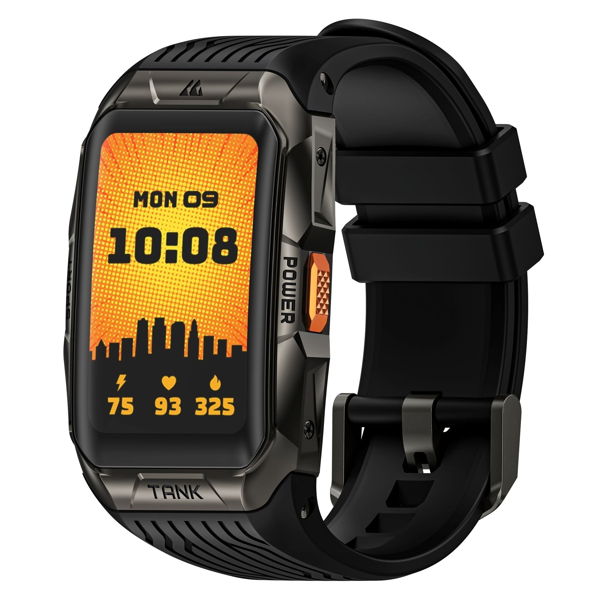 KOSPET TANK X2 ULTRA Smartwatch Met Militaire Testen en Waterdichtheid
