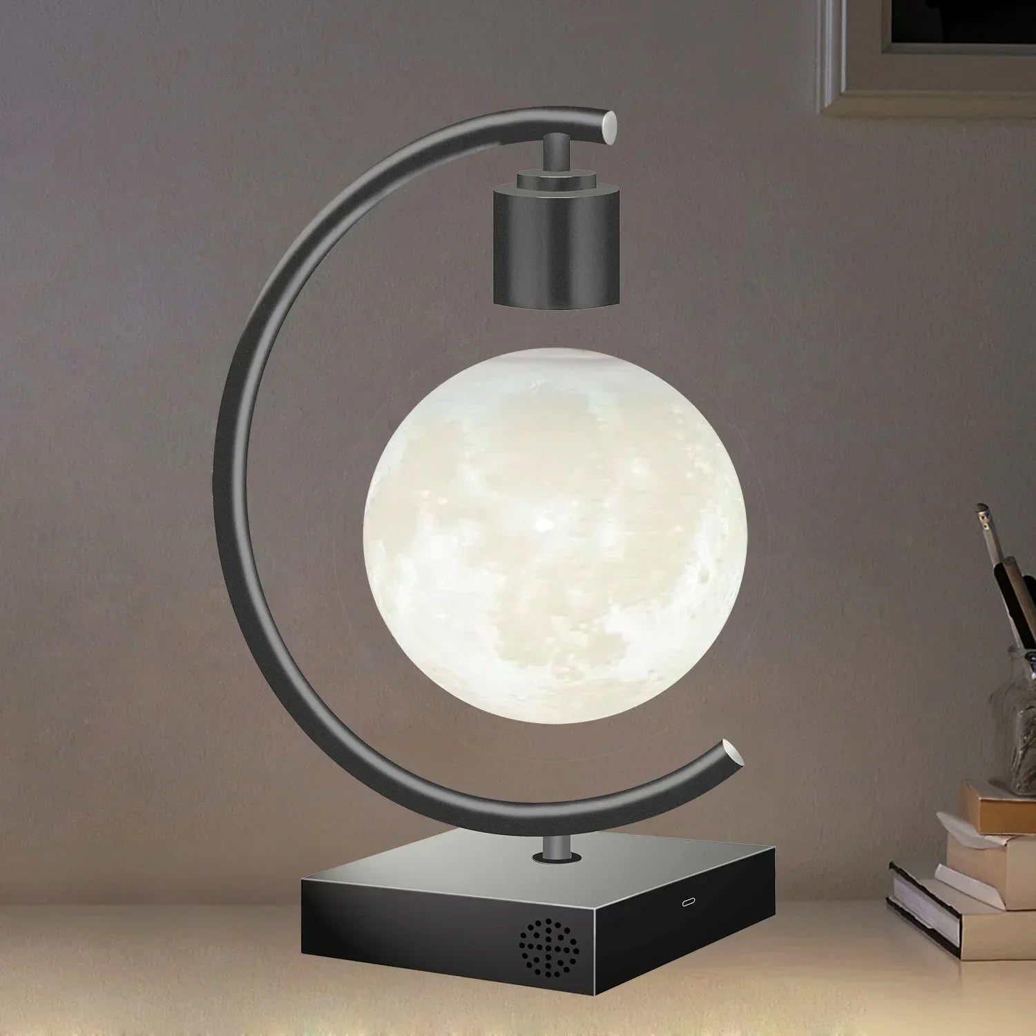MoonGlide - Innovatieve Zwevende Maanlamp met Dimbare LED Verlichting