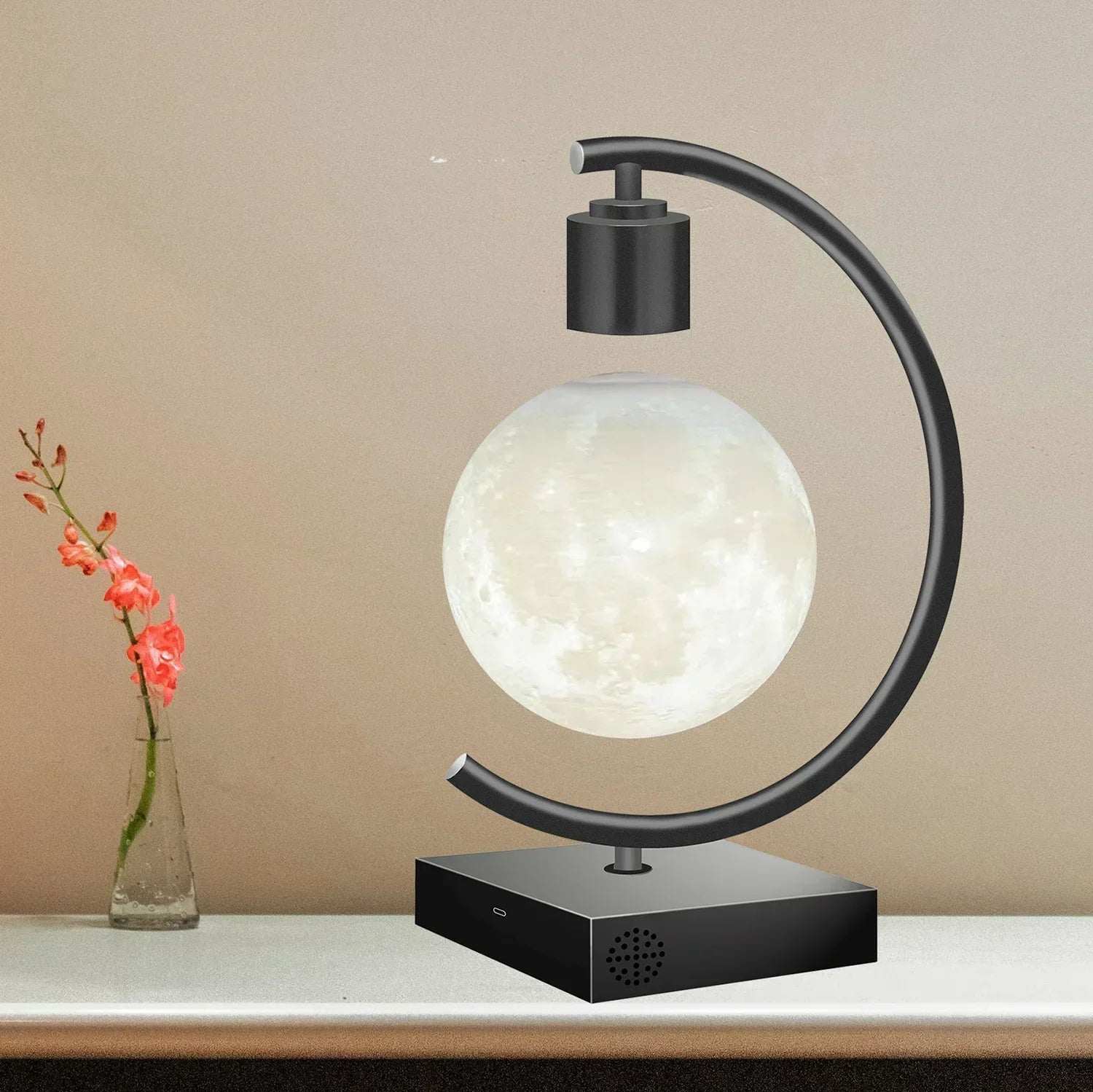 MoonGlide - Innovatieve Zwevende Maanlamp met Dimbare LED Verlichting