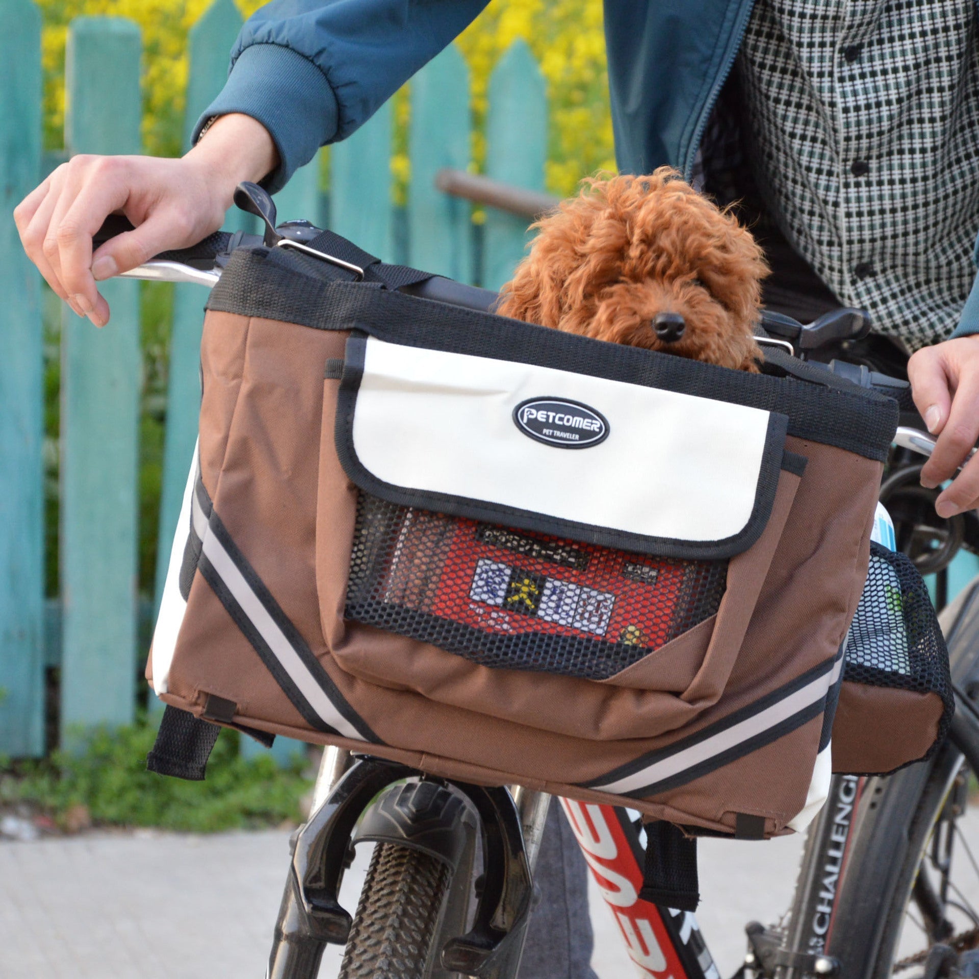 RideEase Verwijderbare Huisdier Fietsendrager & Mand