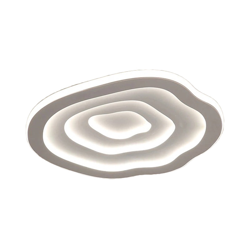 Spiralen Acryl LED Plafondlamp – Warm/Wit Licht voor Moderne Interieurs