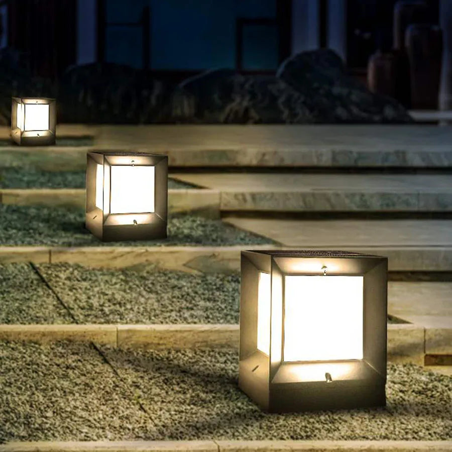 CubicGlow - LED Minimalistische Staande Lamp