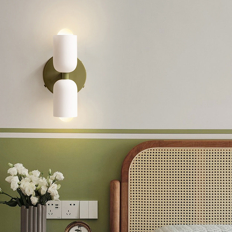 Moderne Dubbele Wandlamp Voor Slaapkamer Met Verstelbare Koppen