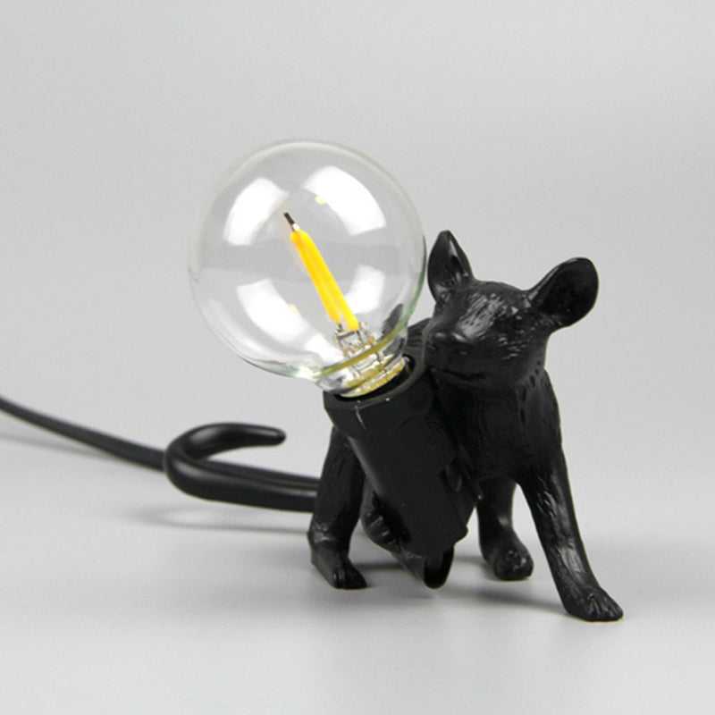 MouseCharm - Speels Art Deco Nachtlampje met Muizenbasis