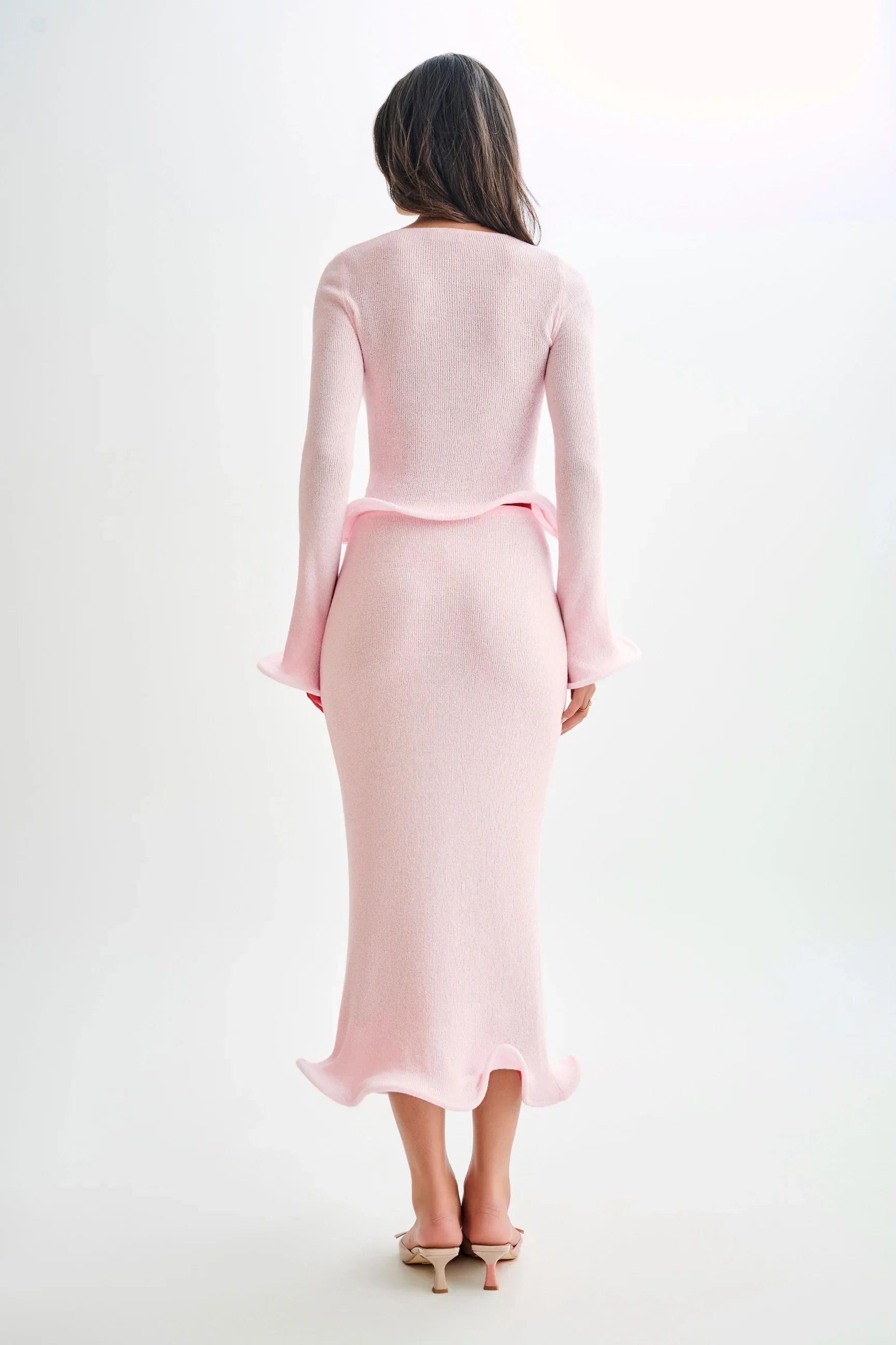 Get On Down Gebreide Top en Rok Set
