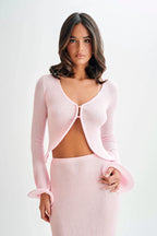 Get On Down Gebreide Top en Rok Set