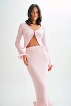 Get On Down Gebreide Top en Rok Set