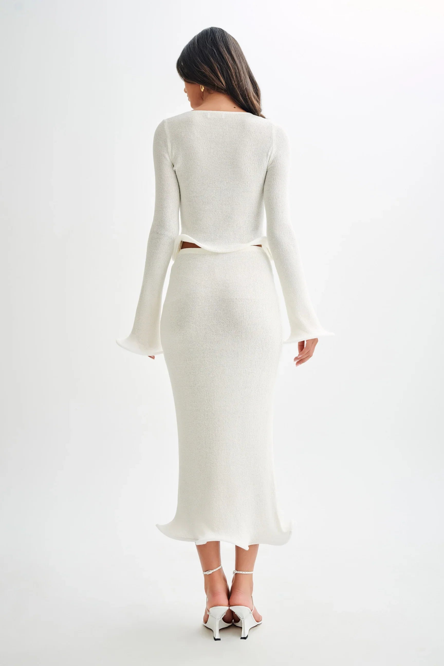 Get On Down Gebreide Top en Rok Set