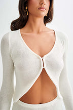 Get On Down Gebreide Top en Rok Set