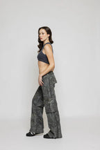 Rebelle Low Rise Cargo Broek Voor Dames Met Relaxte Pasvorm