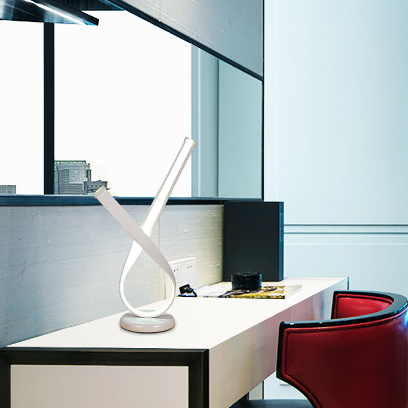 RibbonFlow Tafellamp - Moderne Verlichting met Acryl Diffuser
