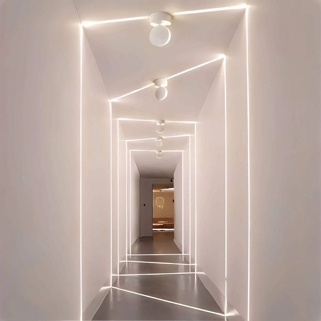 Skyglow I Flexibele LED Lamp met 360° Rotatie – Modern Design voor Binnen en Buiten