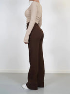 Yva - Wide Flared Broek