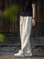 Casual Losse Linnen Broek