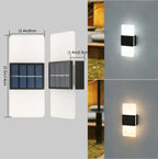 LuminaraSolar - Solar LED Wandlamp voor Buiten