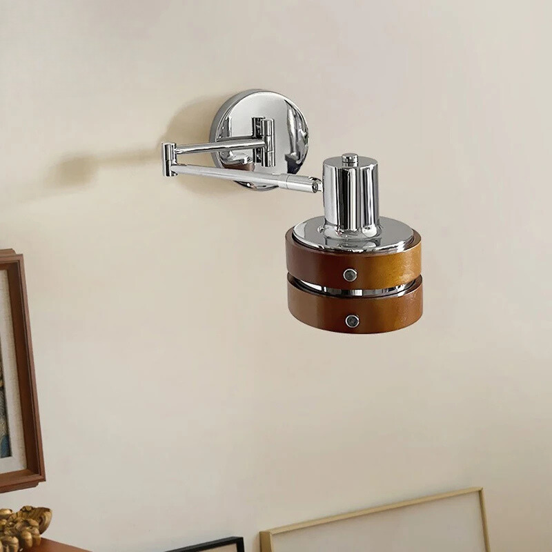 Vintura - Retro Telescopische Bedlamp in Punk Stijl