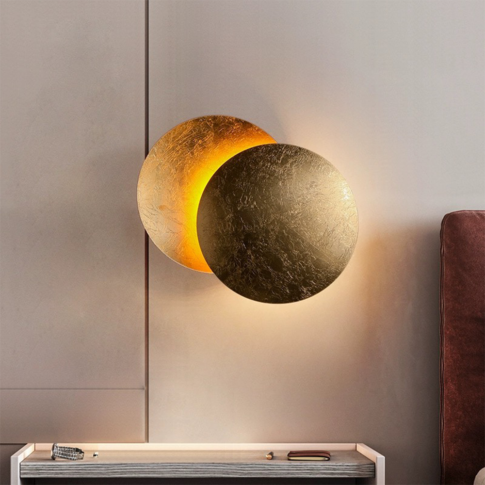 Creativiteit Rotatable Ronde Maan Wandlamp voor Slaapkamer en Woonkamer