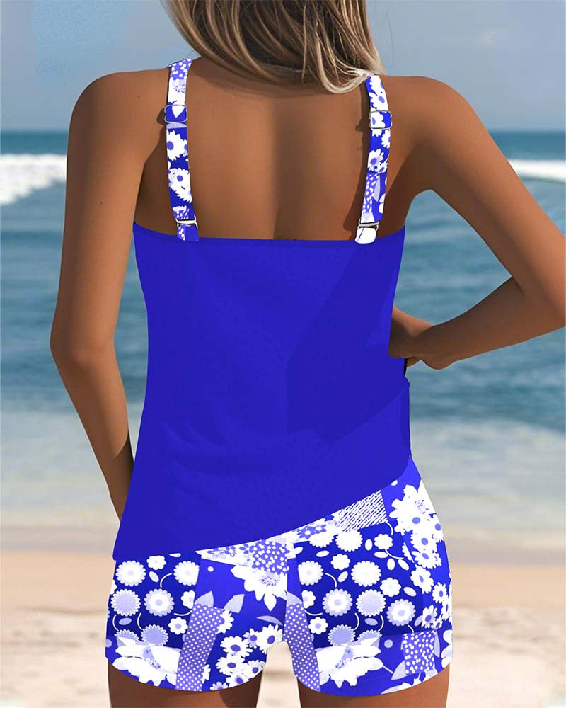 Badpak Setje Luchtige Tanktop en Short Comfort Stijlvol