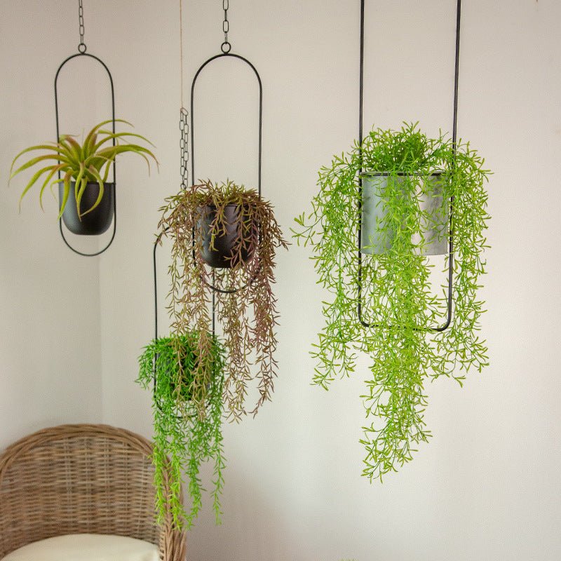 Hangende Bloempot Metalen Ketting Voor Elegante Uitstraling
