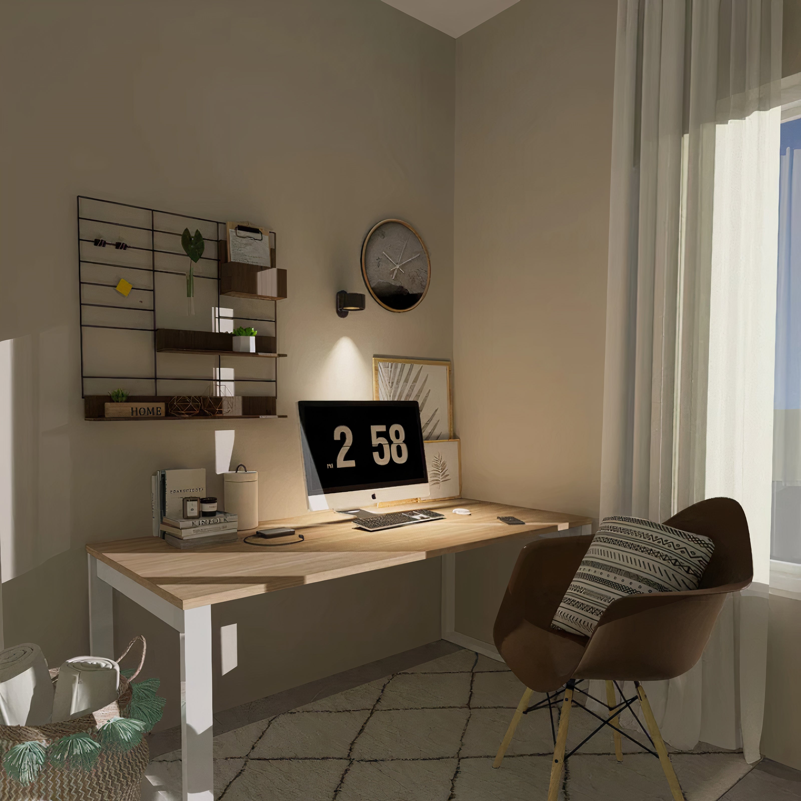 InfiniteGlow I Draadloze Dimbare LED Wandlamp met 360° Draaifunctie