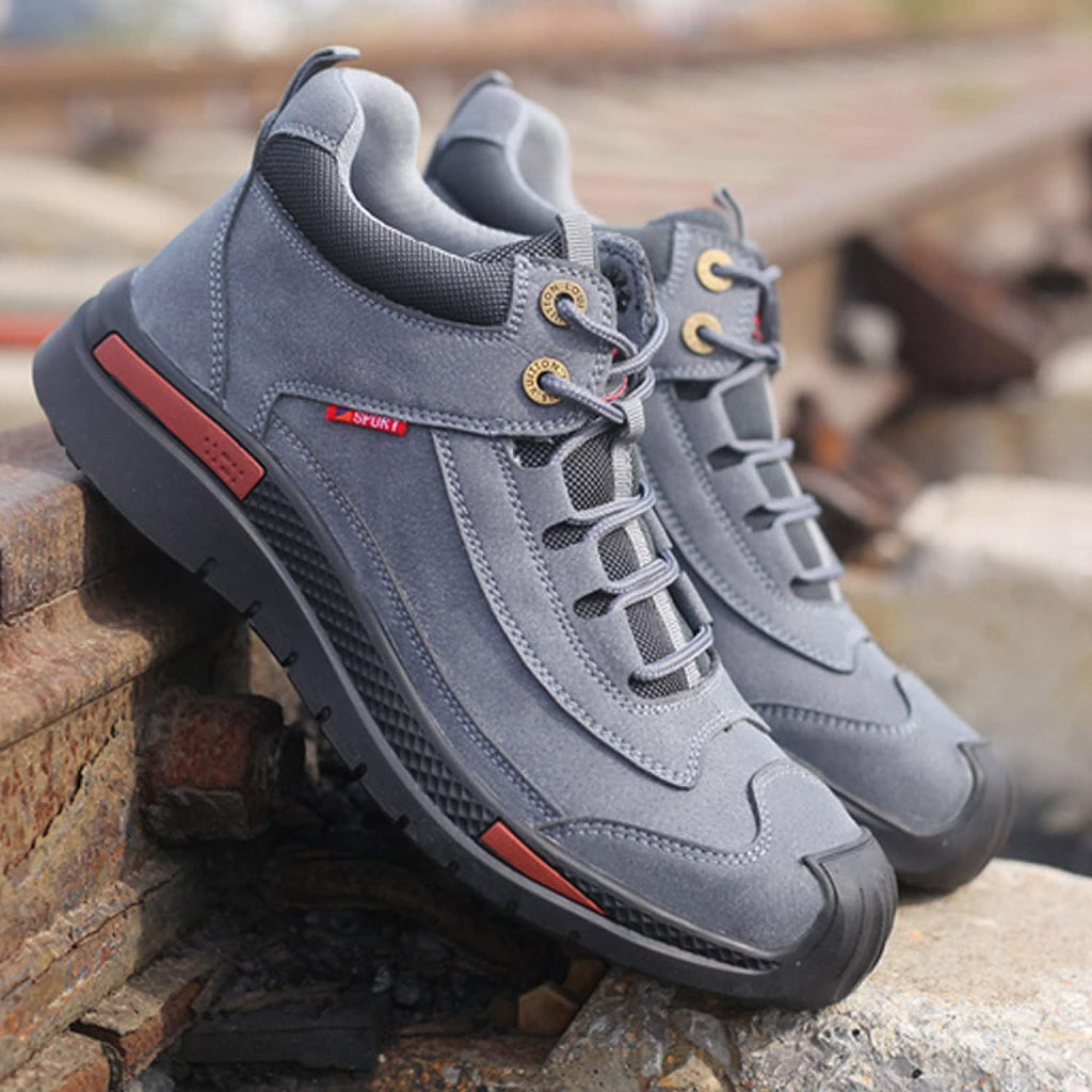 Heren Veiligheidsschoenen met Stalen Neus en Kevlar voor Maximale Bescherming en Comfort in Stijlvolle Ontwerpen