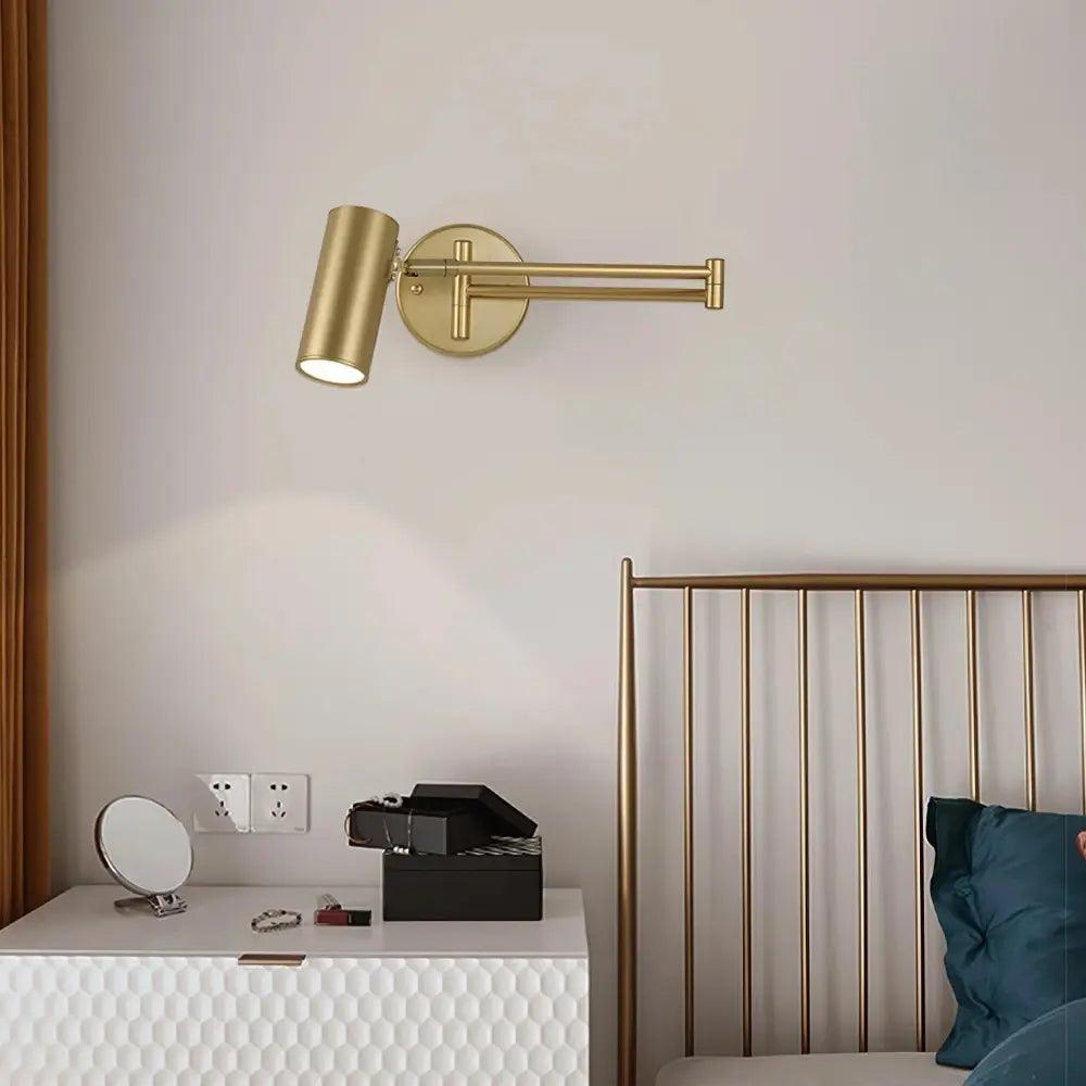 Vejr Lys Wandlamp – Luxe Afwerking met Gouden Details