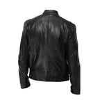 Leren Jack Casual Stoer Tijdloos Materiaal Leer Klassiek