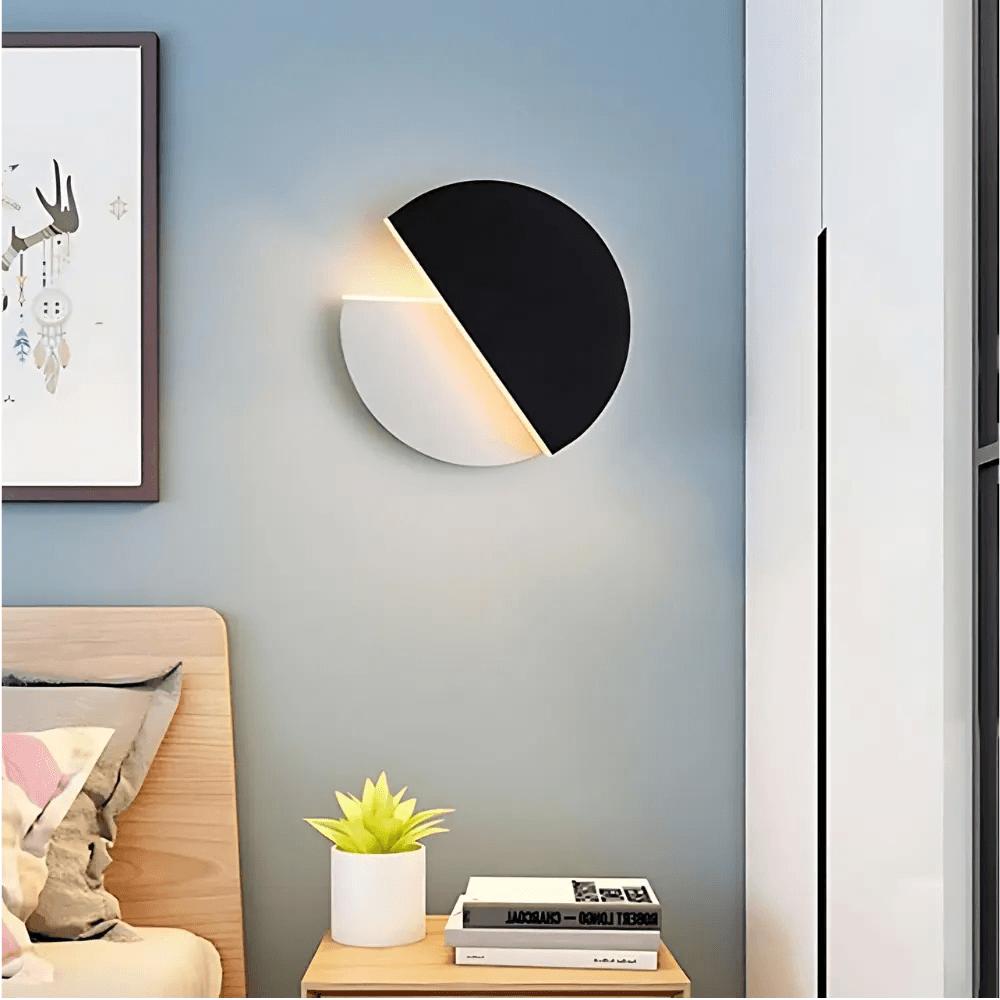 Bølge Stil Wandlamp – Warme Lichtbron met Artistieke Vorm