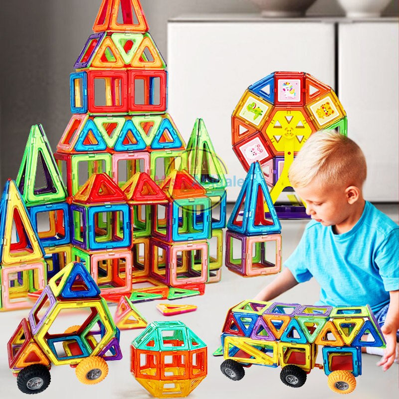 Magnet Building Blocks - laat uw creativiteit de vrije loop - Magnetische bouwstenen